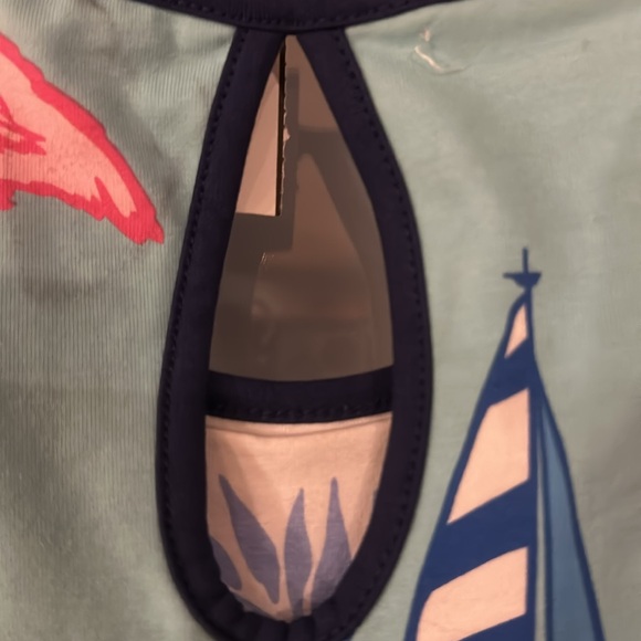 Ana Clare Rebecca sleeveless printed dress reversible - Picture 3 of 4